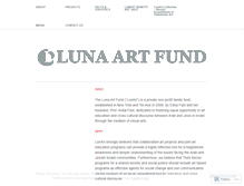 Tablet Screenshot of lunartfund.org